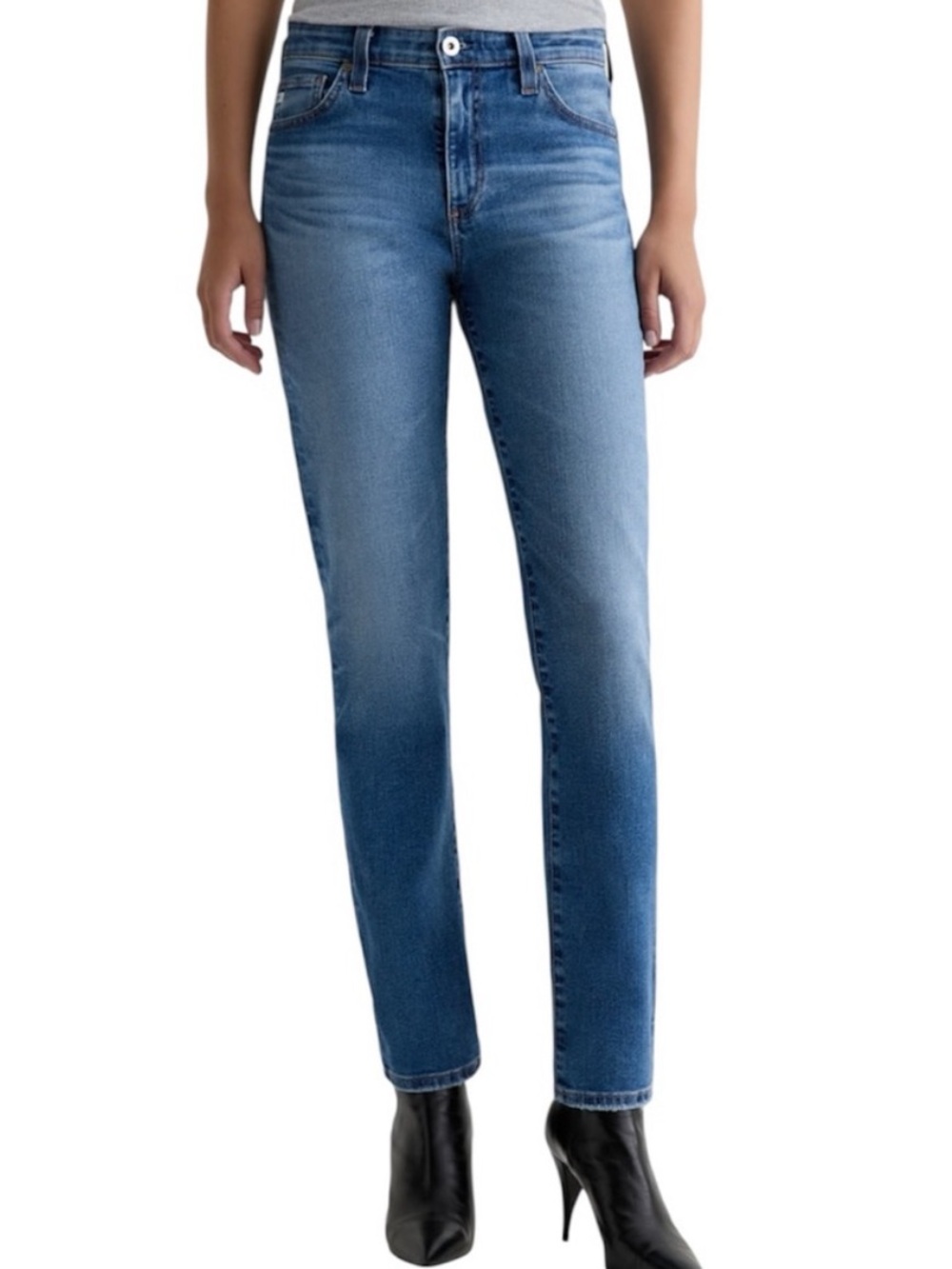 AG Mari high rise slim straight jeans size 29x27